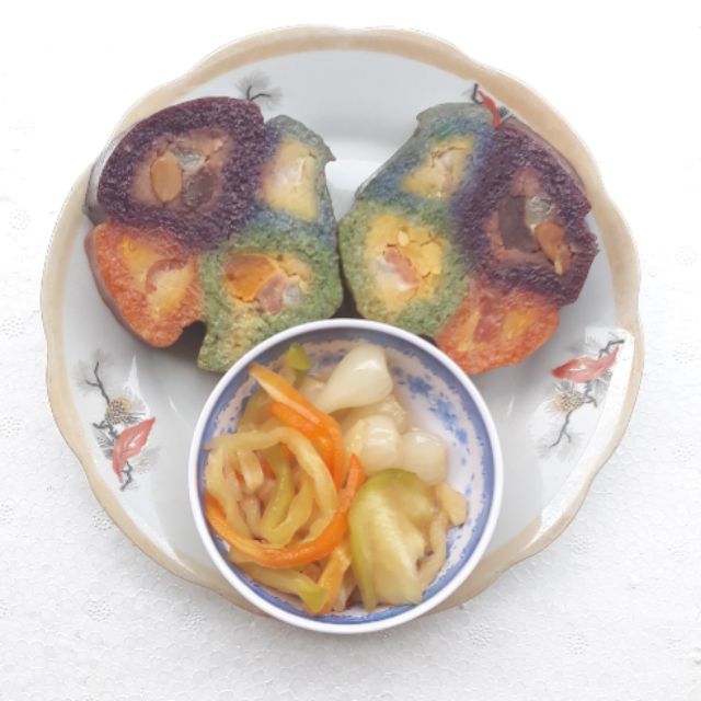 BÁNH TÉT TRÀ CUÔN TỨ QUÝ 1.5KG