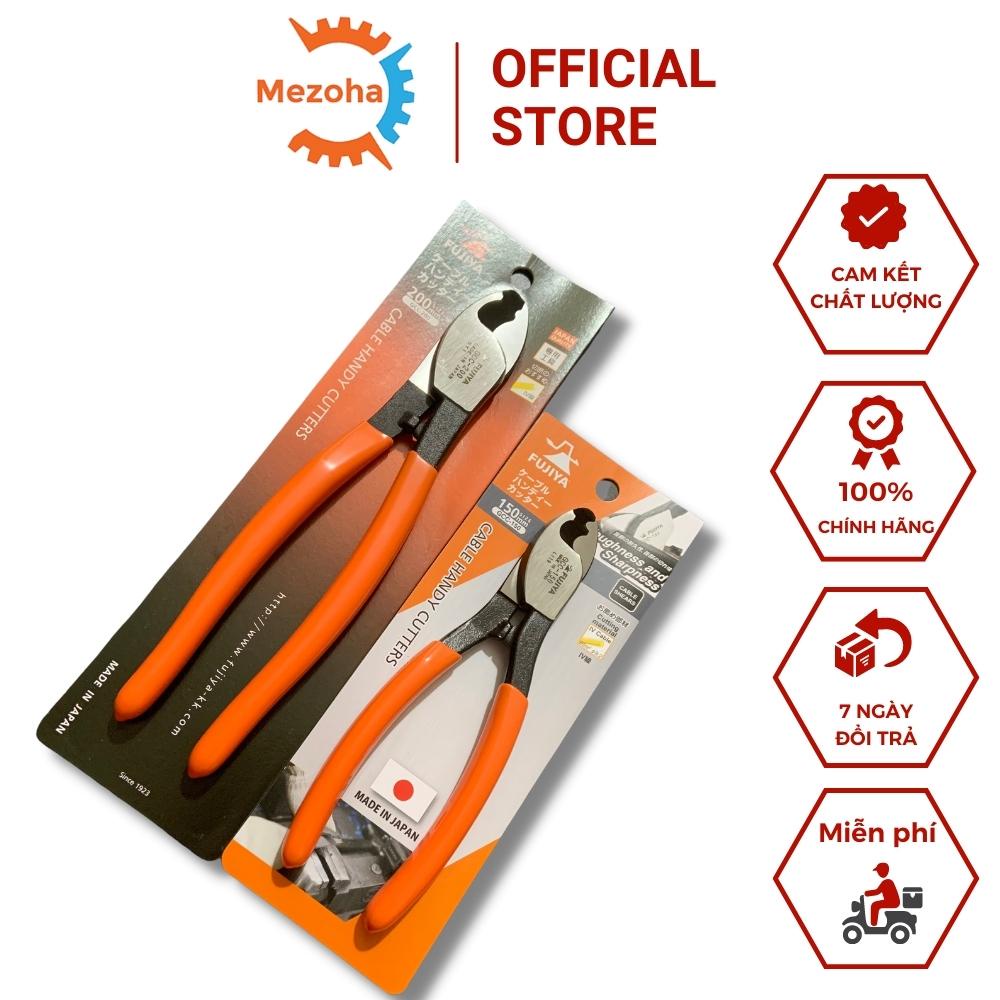 Kìm Cắt Cáp Fujiya Nhật GCC-(150, 200) Cắt Ngọt Lưỡi Bén Bền Đẹp Made In Japan Hàng Chính Hãng | Mezoha