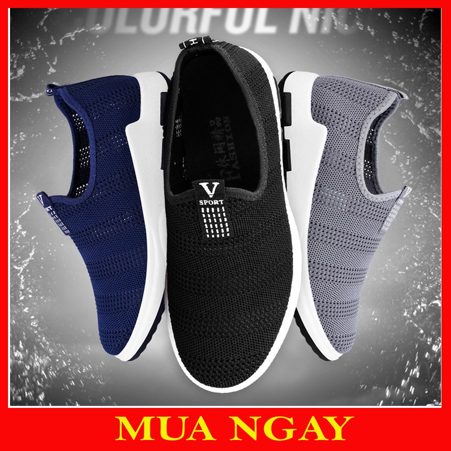 Giày Lười Nam Dáng Thể Thao 06 | BigBuy360 - bigbuy360.vn