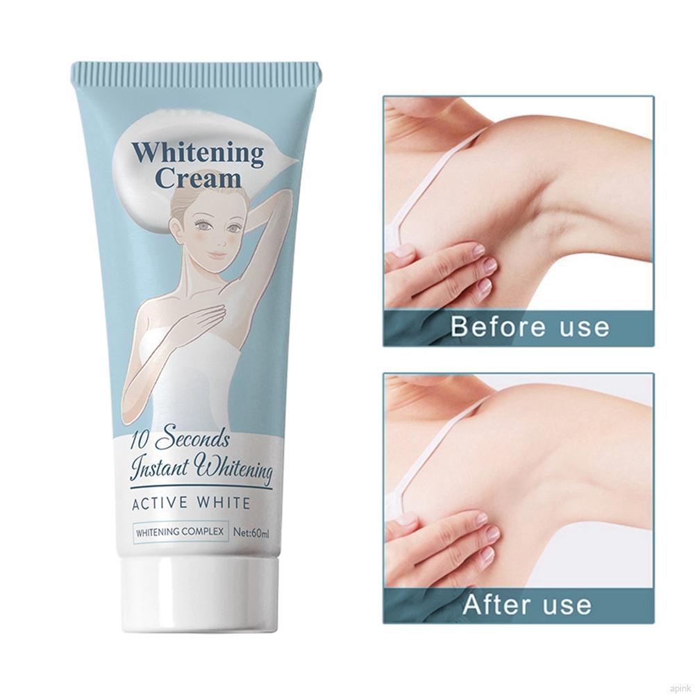 Kem Dưỡng Trắng Vùng Da Dưới Cánh Tay / Đầu Gối / Khuỷu Tay / Đầu Gối / Vùng Bikini 60ml
