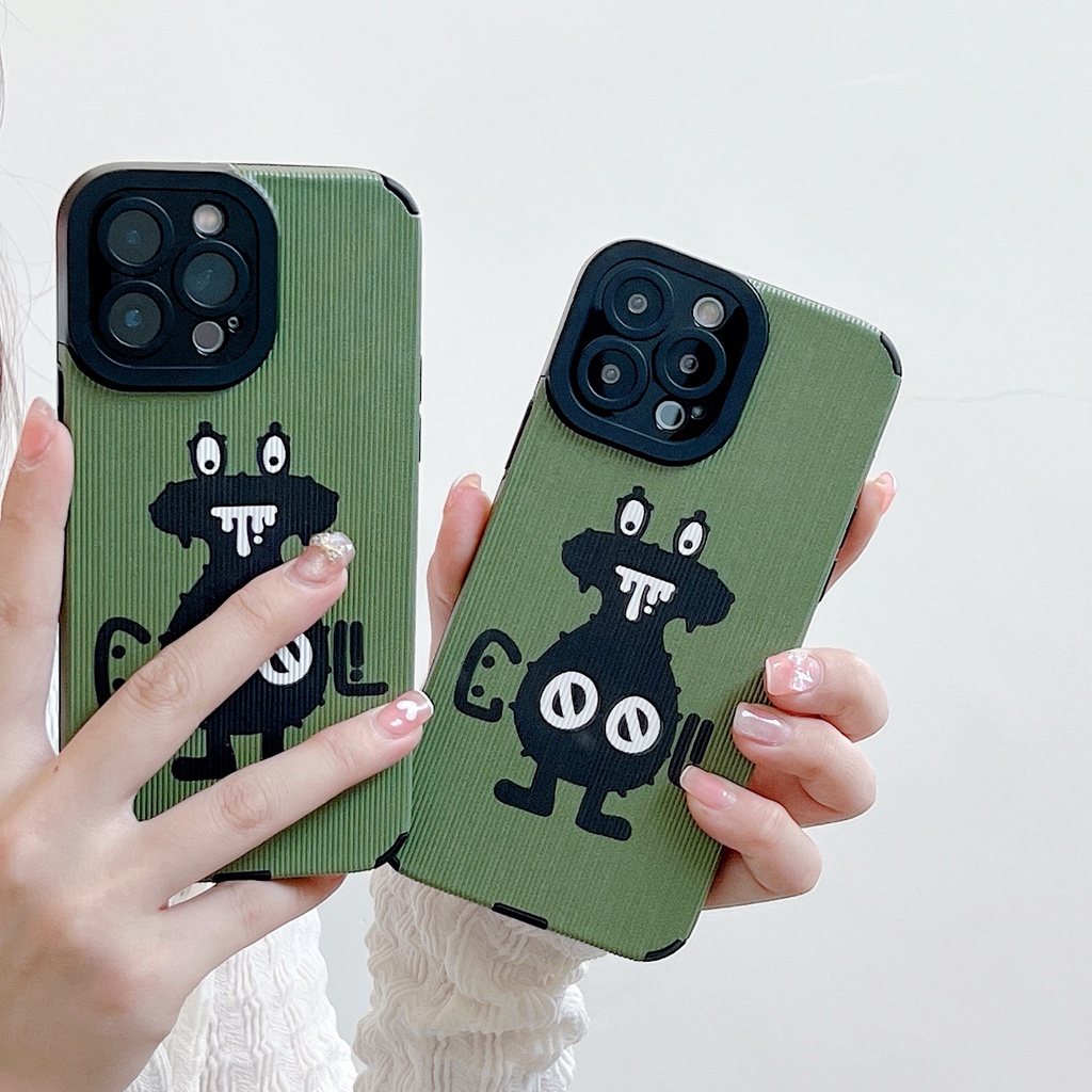 Ốp Lưng Chống Sốc Hình Mặt Cười Cho iPhone 14 / 13 / 12 / 11 / X / 8 / 7P