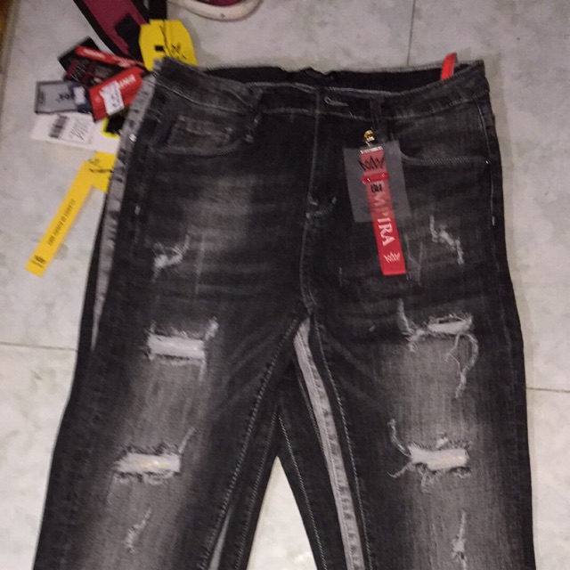 Quần jean  nam dài co dãn 4 chiều
