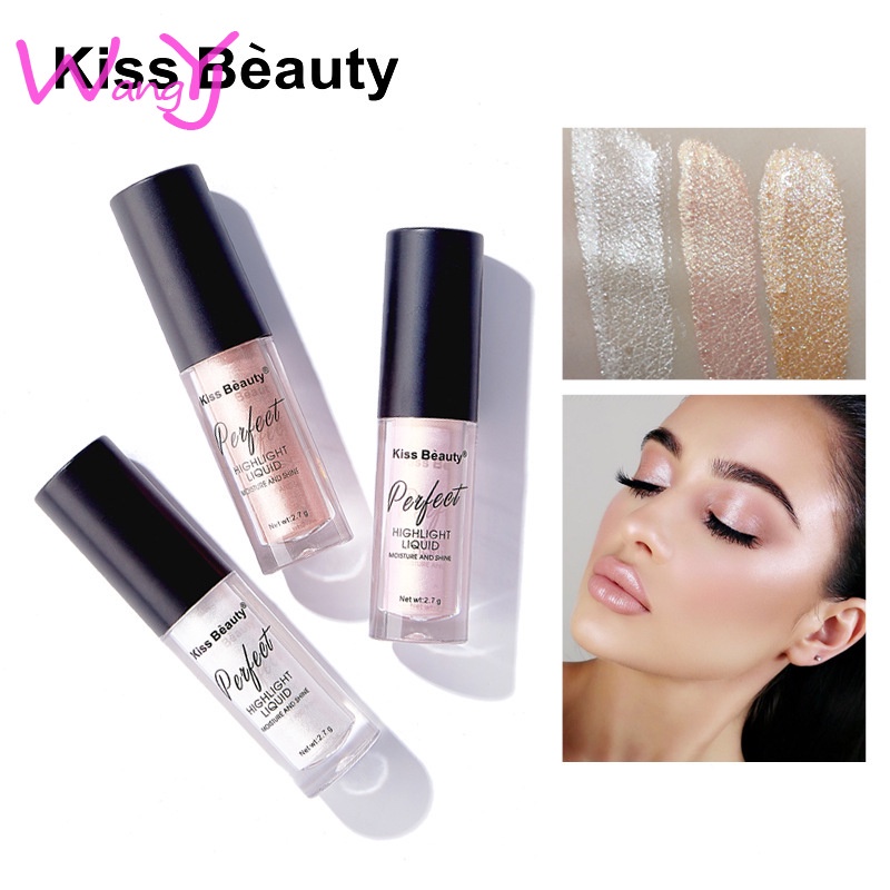 Kem Nền Dạng Lỏng Kiss BEAUTY Che Khuyết Điểm Bắt Sáng Lâu Trôi