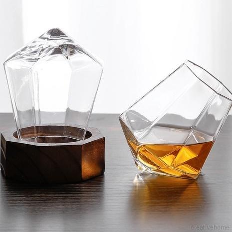 Ly Thủy Tinh Uống Rượu Whisky Thiết Kế Độc Đáo Cho Bữa Tiệc