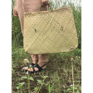 Giỏ đan đi chợ