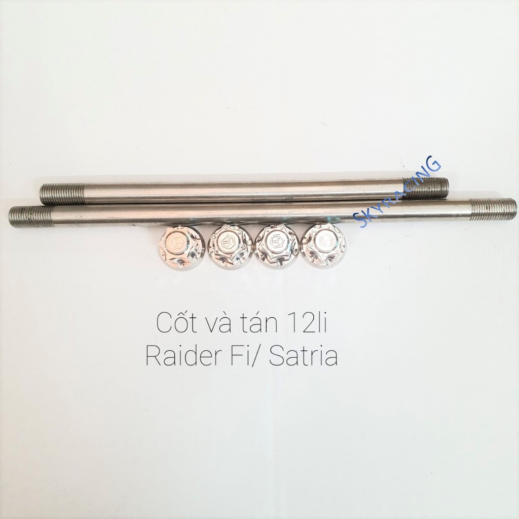 Cặp Cốt Trước Sau Và 4 Con Tán Gắn Cho Xe Raider FI/ Satria