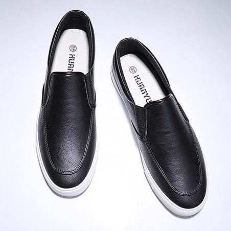 Slip on da nam | Giày lười da nam kiểu giày mọi - 3 màu đen, trắng, nâu - Fullbox - Mã S1126 hàng Quảng Châu