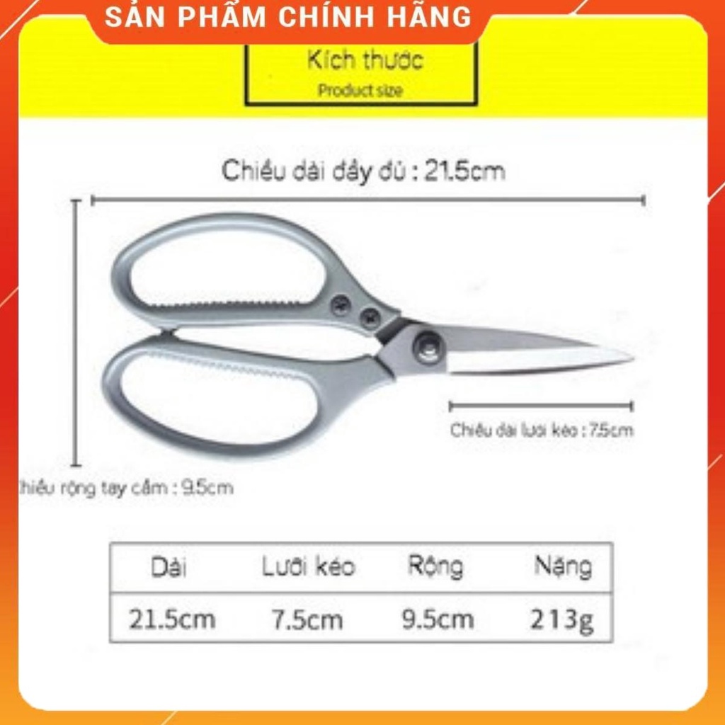 Bộ kéo làm bếp Nhật Bản SK5, bộ kéo Japan, bộ kéo làm bếp đa năng, kéo Nhật, kéo cắt gà, vịt, cá