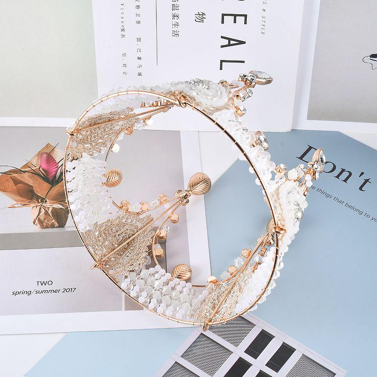 Trang trí vương miện pha lê dk 10cm