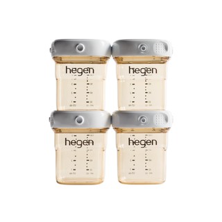Bình trữ sữa Hegen PPSU 150ml nắp màu trắng