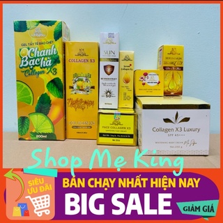 COMBO 8 SẢN PHẨM MỸ PHẨM COLLAGEN X3 ĐÔNG ANH CHÍNH HÃNG 100%