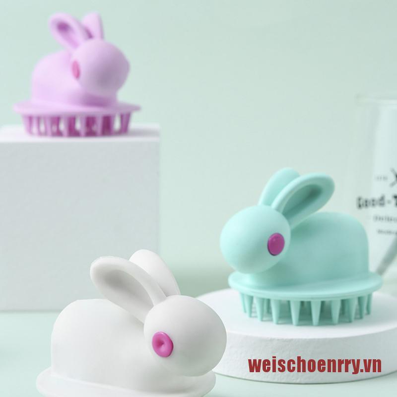 Lược Silicone Massage Da Đầu Và Toàn Thân