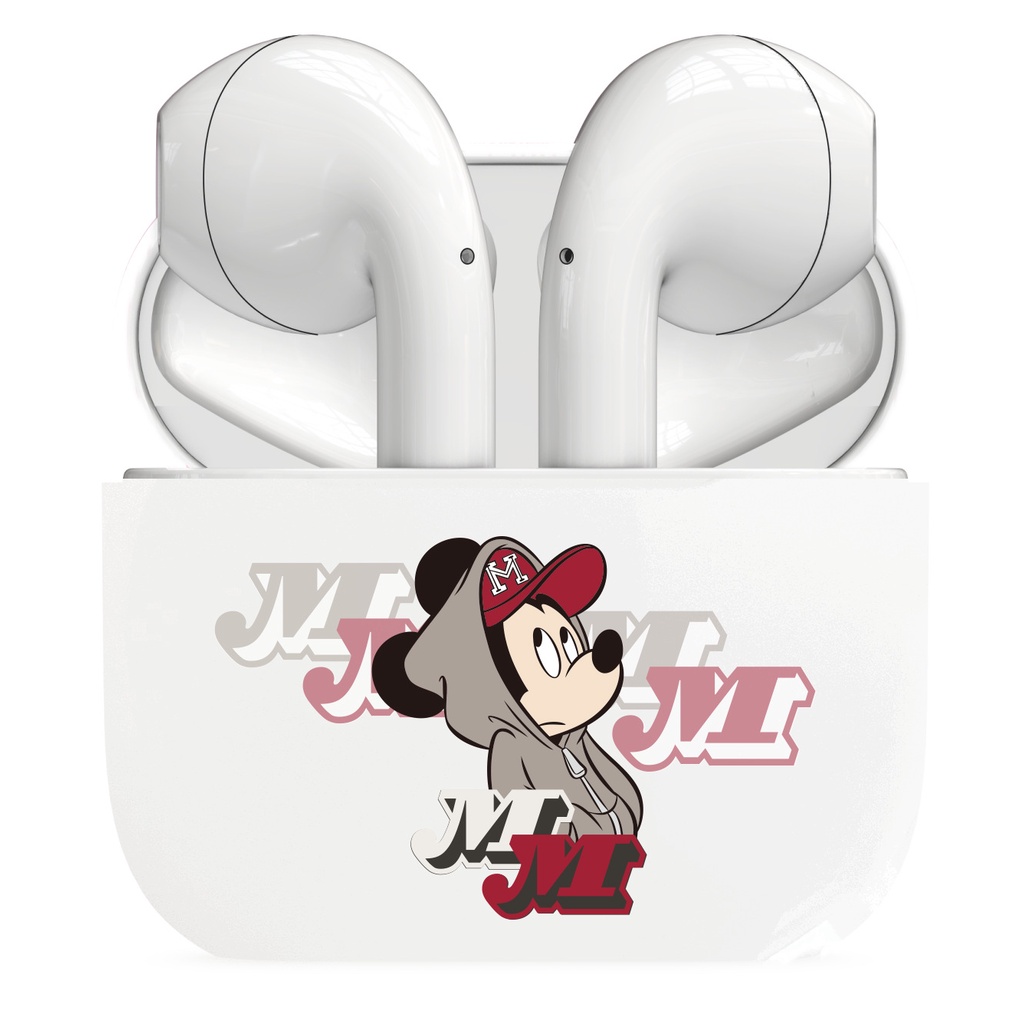 DISNEY Tai Nghe Bluetooth Không Dây 2022 P1 P4 Hình Mickey Minnie Dễ Thương