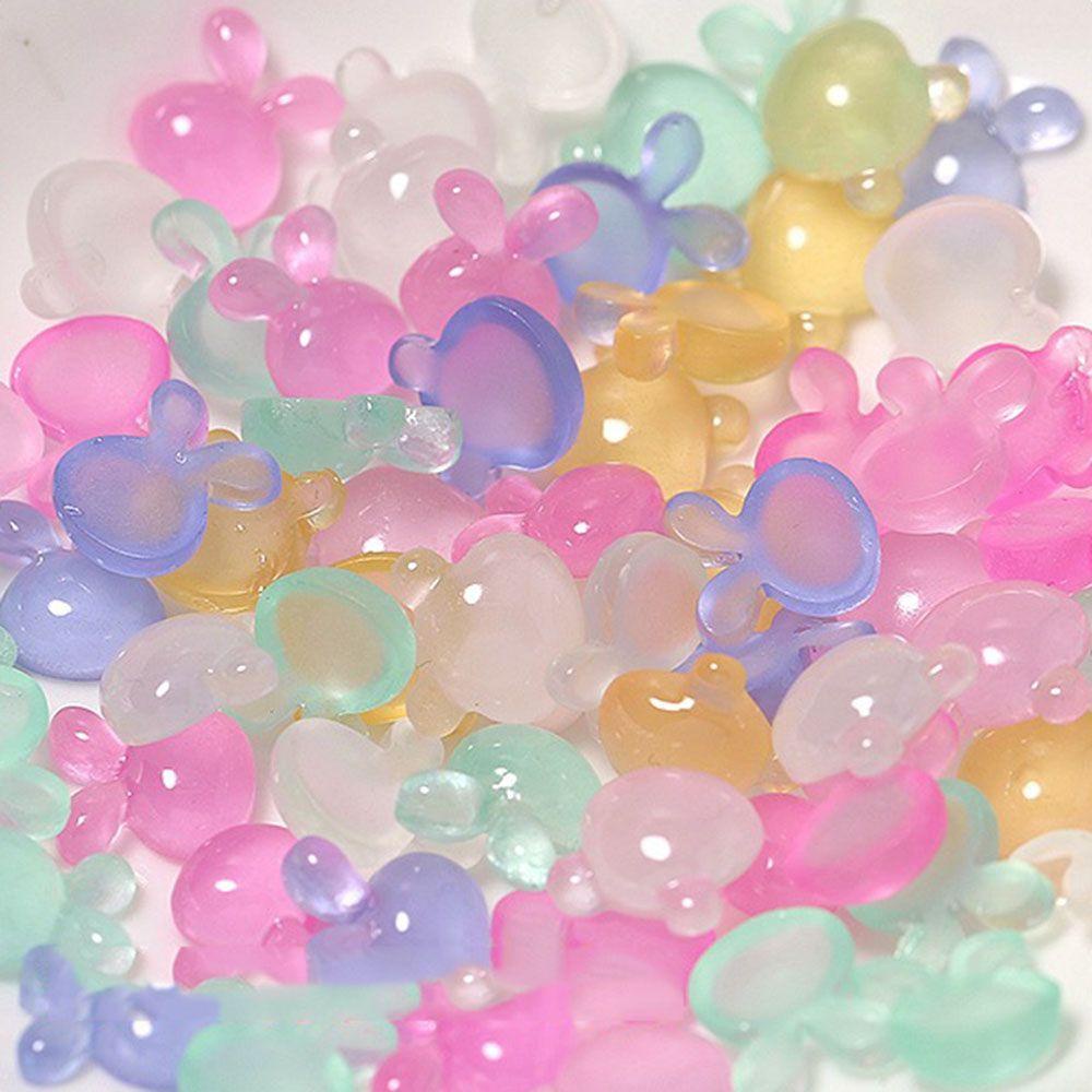 Phụ Kiện Trang Trí Móng Tay 3D Thiết Kế Hình Thỏ / Gấu Dễ Thương|Phụ Kiện Trang Trí Móng Tay Nghệ Thuật DIY Xinh Xắn