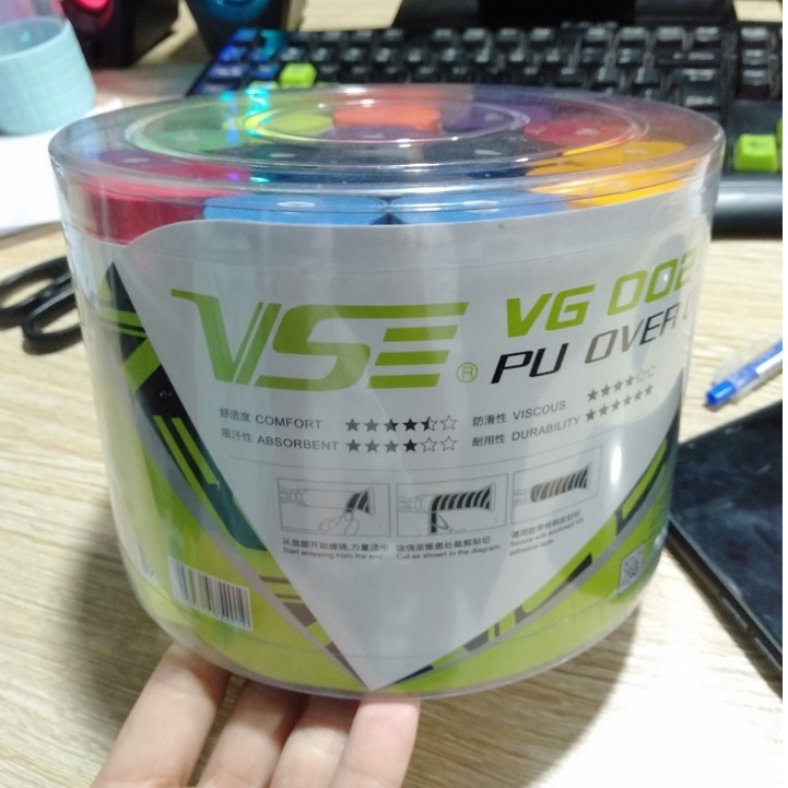 Combo 60 chiếc Quấn Cán, Cuốn Cán Vợt Tennis Và Vợt Cầu Lông Chống Trơn