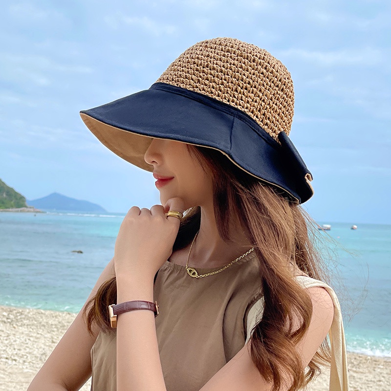 Nón Cói Rộng Vành Che Nắng Chống Tia Uv Thời Trang Đi Biển Mùa Hè 2022 Cho Nữ