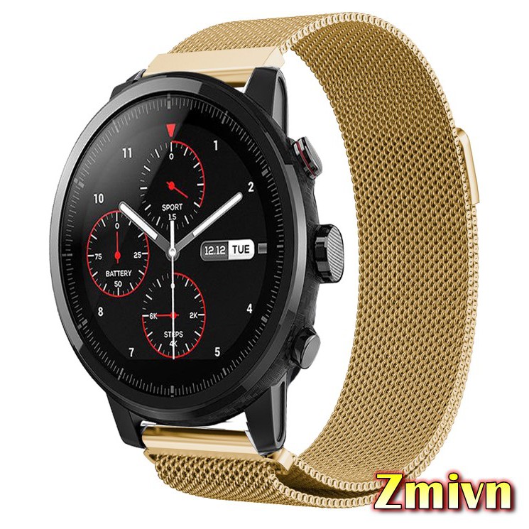 Dây Đeo Milanese thép Không gỉ Amazfit Stratos / Pace...