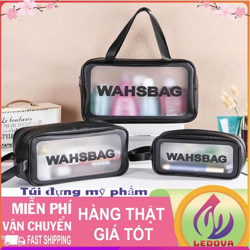 Túi Đựng Mỹ Phẩm, Đồ Trang Điểm Du Lịch, Washbag Trong Suốt - Chống Nước Tiện Dụng