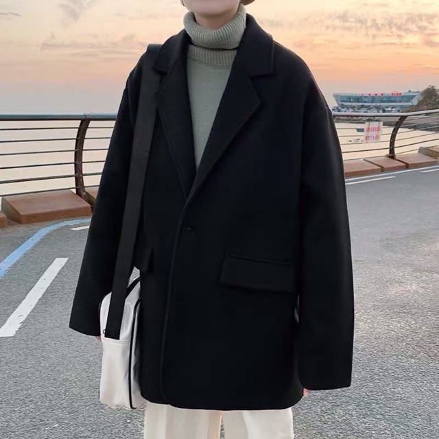 [VIDEO] Khoác Dạ Nam, Áo dạ nam form rộng siêu ấm - AKD07 | BigBuy360 - bigbuy360.vn