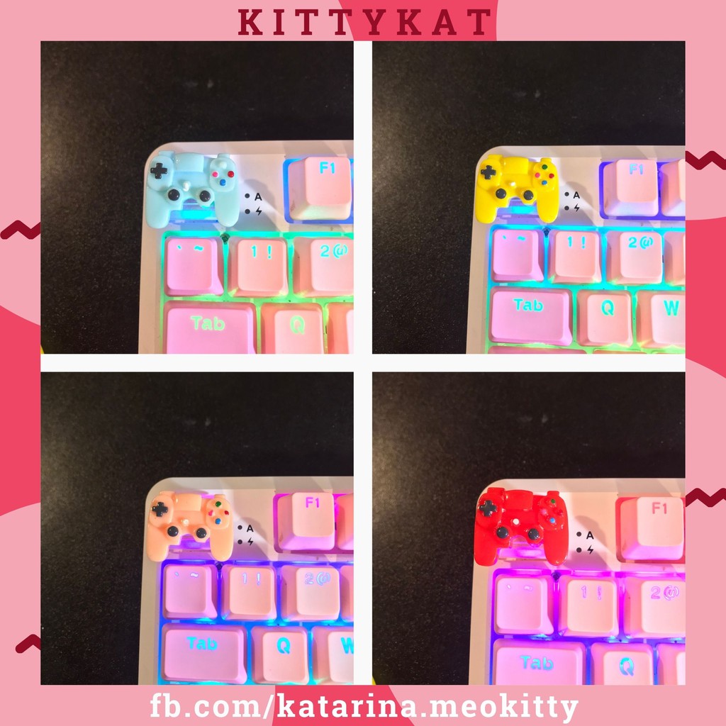 Keycap xuyên led game console 🎮 Keycaps tay cầm chơi game xbox trang trí bàn phím cơ gaming