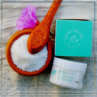 Combo 2 hộp muối tắm bé 200g