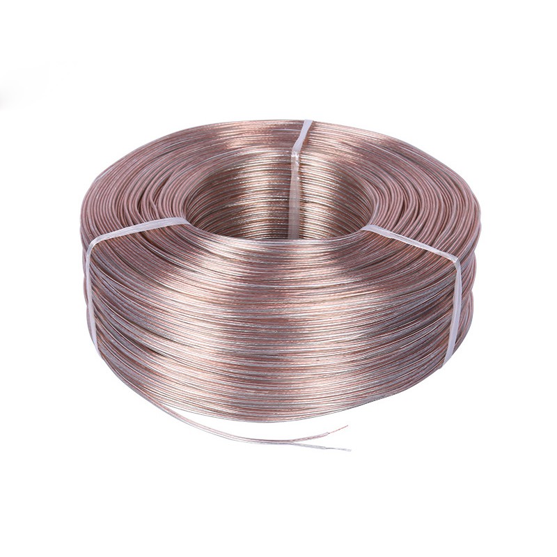 DÂY ĐIỆN TRONG SUỐT CUỘN 5 MÉT VỎ PVC LÕI ĐỒNG MẠ THIẾC | BigBuy360 - bigbuy360.vn