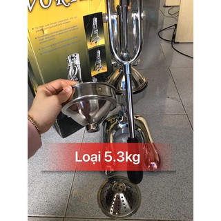 Máy ép cam máy vắt cam inox bằng tay LOẠI 5.3 KG