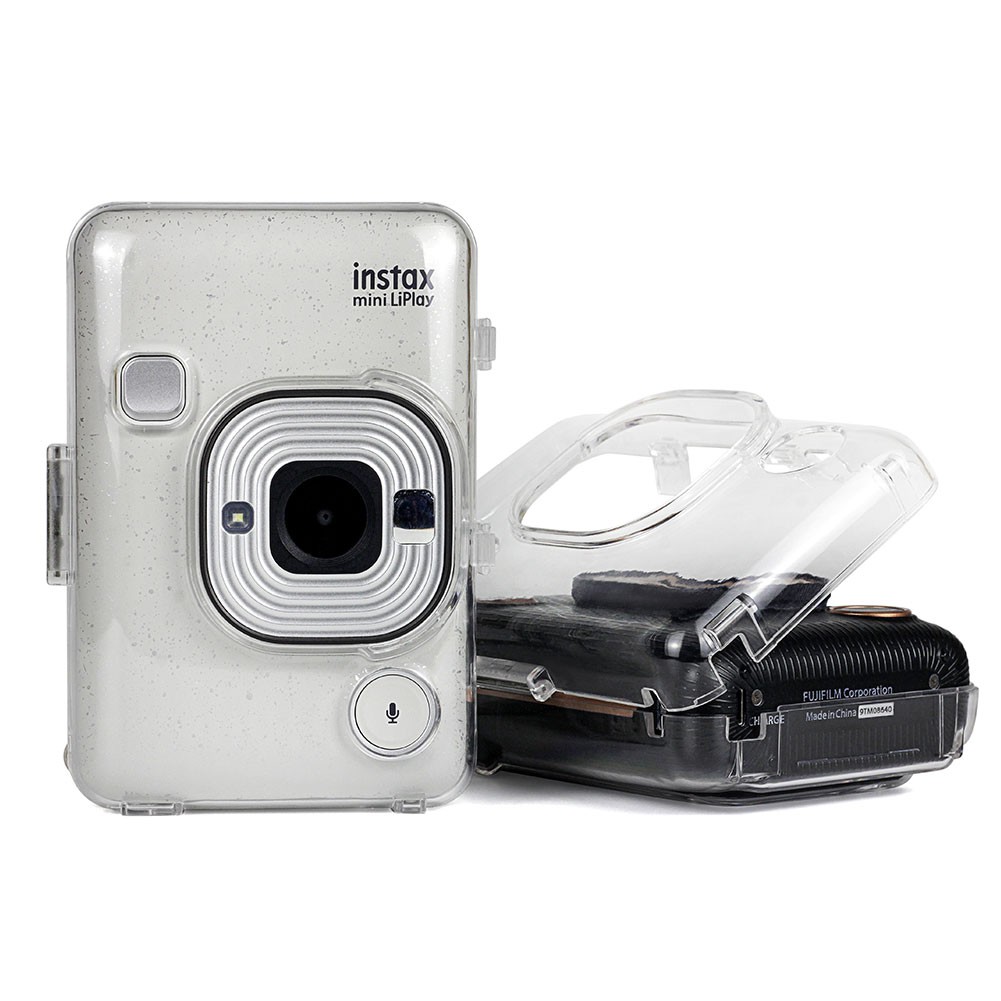 Bao da PU kiểu retro cho máy ảnh Fujifilm Instax Mini liplay Hybrid Instant