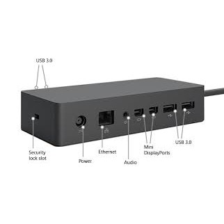 Đế kết nối Microsoft Surface Dock gen 2 | Support kết nối USB-c | Xuất màn hình 4k