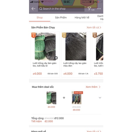 Lưới trồng cây làm giàn leo,lưới bầu bí