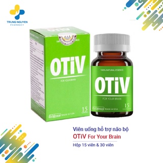Viên uống hỗ trợ não bộ OTiV (Hộp 15 & 30 viên)