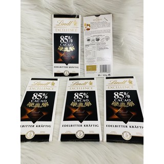 [Date 12/2021]-Socola đắng Linadt Excellence 85% cacao của Thụy Sĩ