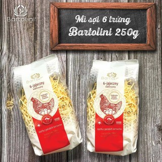 Mì sợi 6 trứng Bartolini 250g