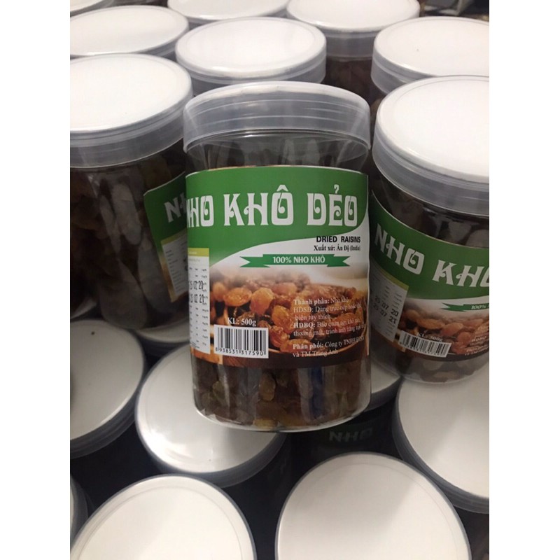 500g nho khô nâu Ấn Độ | BigBuy360 - bigbuy360.vn