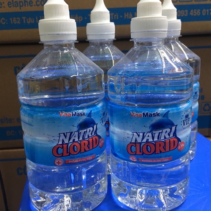 Nước muối sinh lý chai 500ml