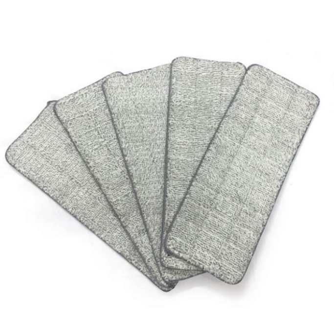 Bông Lau Sợi Microfiber Cao Cấp Hình Chữ Nhật  Thay Thế Cây Lau Nhà Tự Vắt