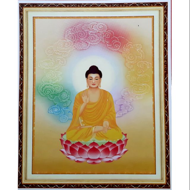 Tranh thêu chữ thập 3D Phật Tổ
