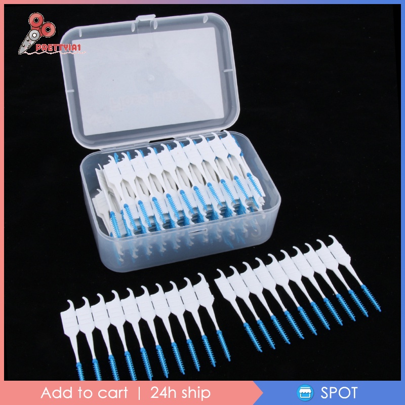 [Hàng mới về] Hộp 200 tăm xỉa răng nha khoa tiện dụng
