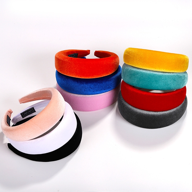 Cài tóc nhung dày thời trang nữ tính