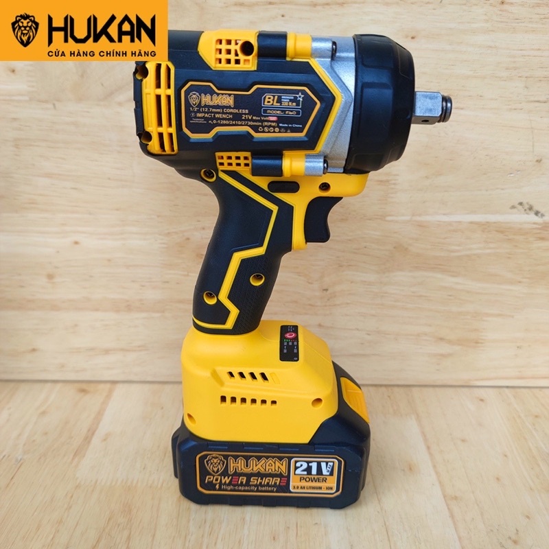 Máy siết bulong HUKAN F60 lực siết 330NM