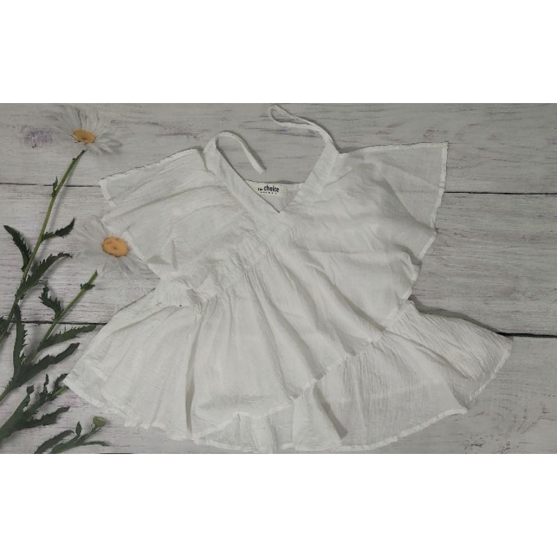 3. sơ mi 2 dây phối bèo