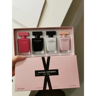 SET BỘ NƯỚC HOA NARCISO Mini 4 CHAI - 30ml/chai