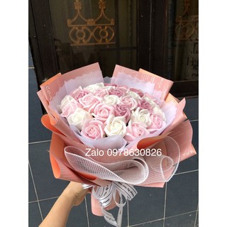 Hoa sáp thơm bó 30 bông Ib chọn màu