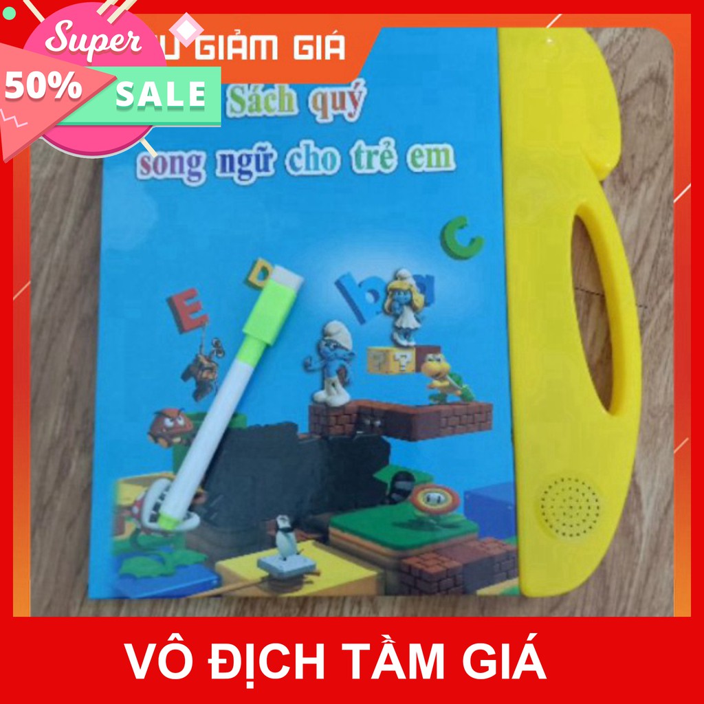 GIÁ SỐC- -Tập nói điện tử song ngữ anh-việt cho bé