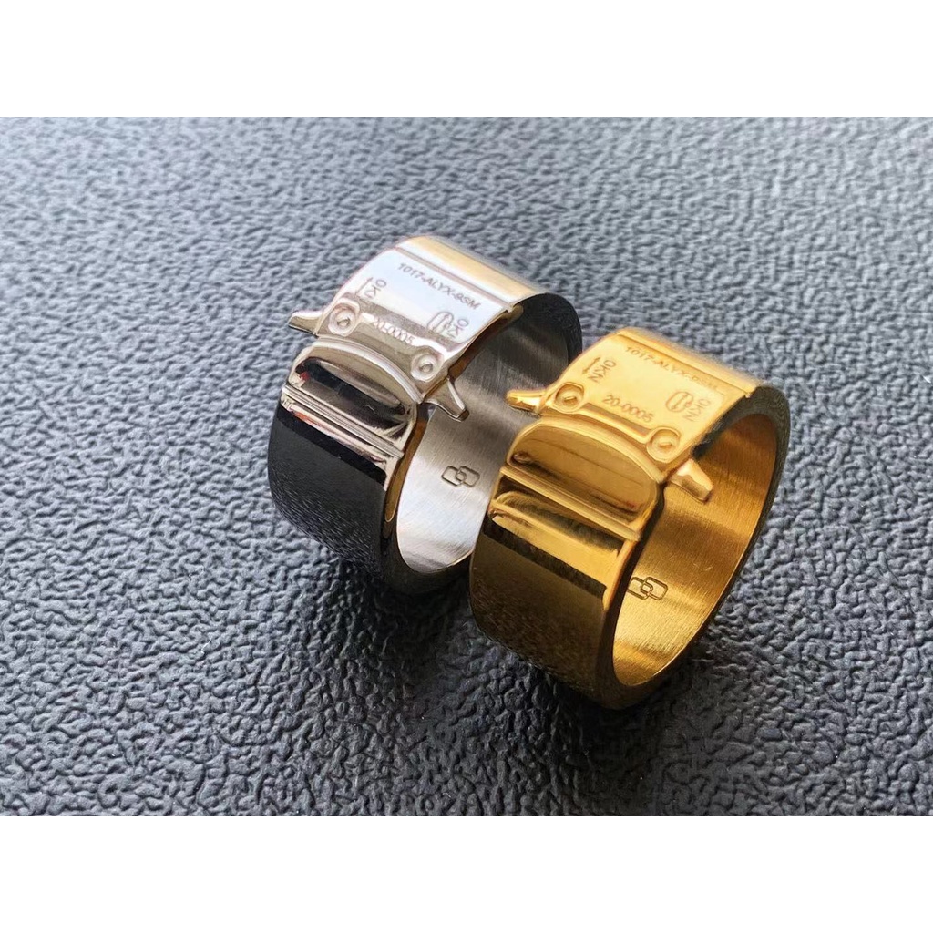 Nhẫn 1017 ALYX 9SM buckle ring ss21