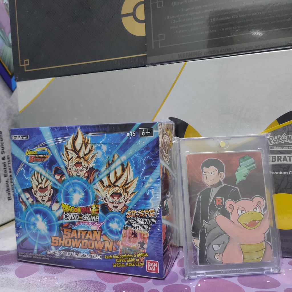 Hộp nguyên seal 24 gói bài Dragon Ball TCG tiếng Anh các loại