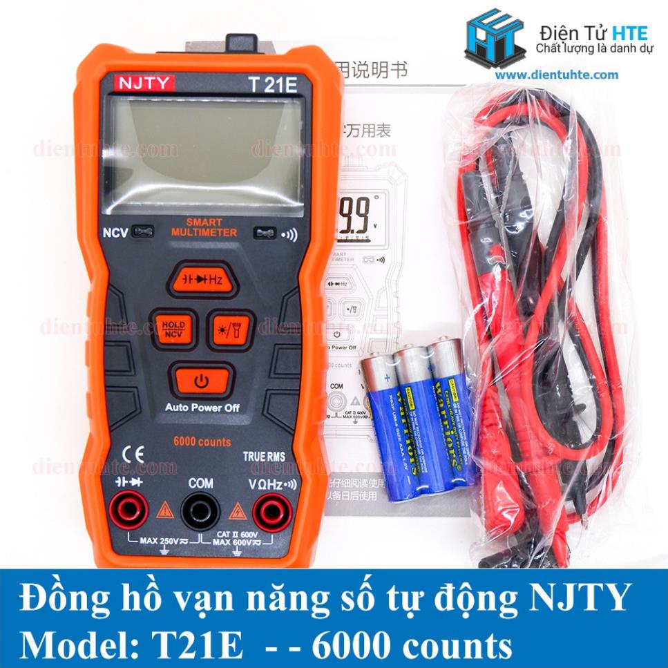 Đồng hồ vạn năng số NJTY T21A T21D T21E