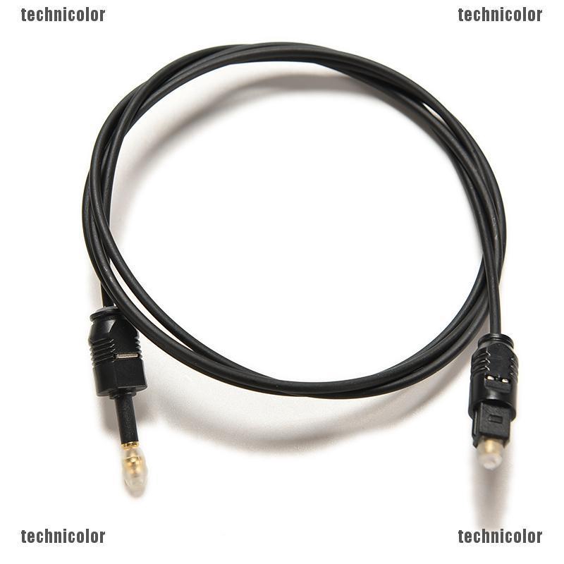 Cáp âm thanh quang kỹ thuật số SPDIF 1m 3ft có giắc cắm 3.5mm
