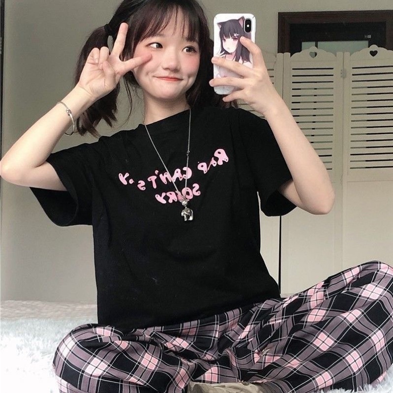 Sẵn Quần kẻ BlackPink siêu cấp xinh