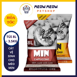 Cát vệ sinh cho mèo MIN 8L xuất xứ Nhật Bản Pet Luc thumbnail